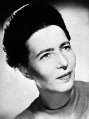 Simone de Beauvoir photo