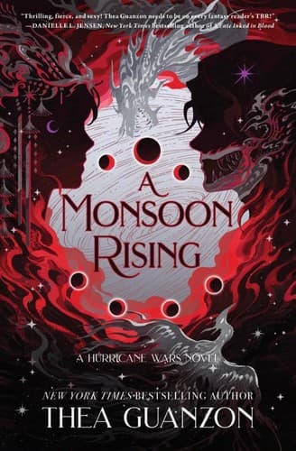A Monsoon Rising by Thea Guanzon, book cover
