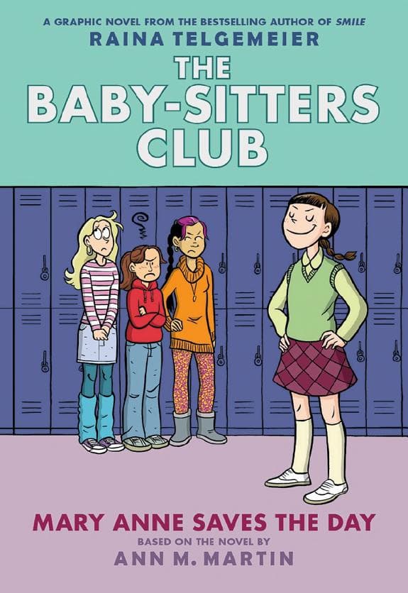 Mary Anne Saves the Day: A Graphic Novel (The Baby-Sitters Club #3) cover
