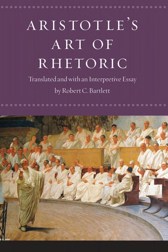Aristotle's "Art of Rhetoric" cover